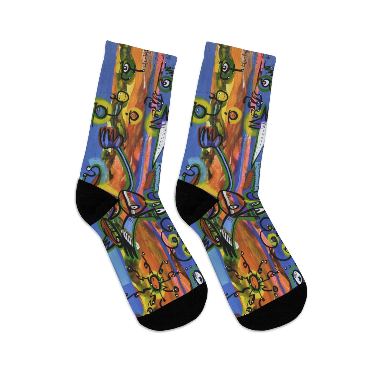 Time is a Circle – Lebo Tribe Socks